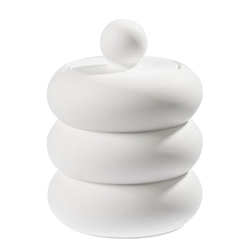 Silikonform Dose mit Deckel rund 10,5x8cm