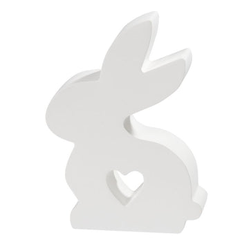 Silikongießform Hase mit Herz 11,5x8x2,5cm