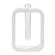 Silikonform Vase Rechteck mit Reagenzglas 14x10,5x3,5cm