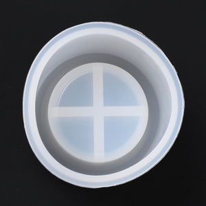 Silikonform Teelichthalter Gießform Silikon 40x55mm