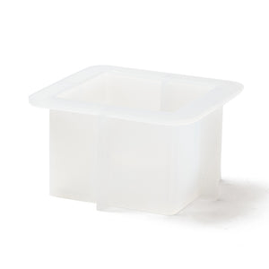 Teelichthalter Silikongießform 70x70x40mm