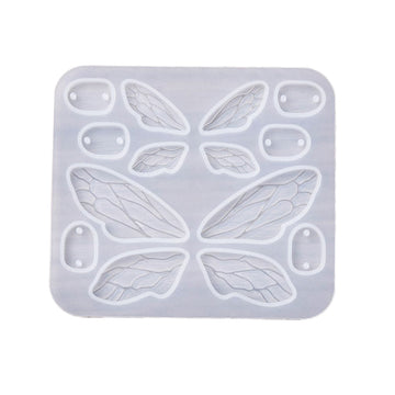 Silikonform Schmetterlingsflügel Libelle Feen Anhänger  96x85x4,5mm
