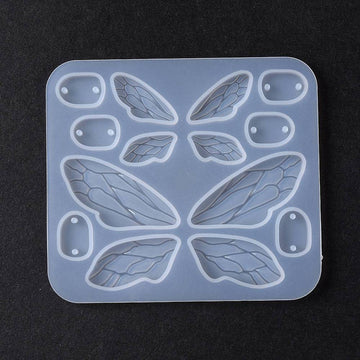 Silikonform Schmetterlingsflügel Libelle Feen Anhänger  96x85x4,5mm
