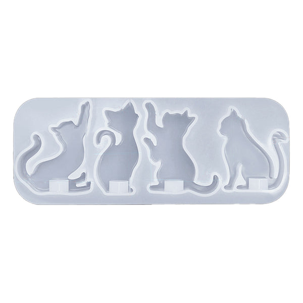Silikonform Katzen Silhouette 153x59x16mm