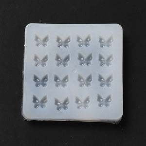 Silikonform Mini-Schmetterlinge 56x56x7mm
