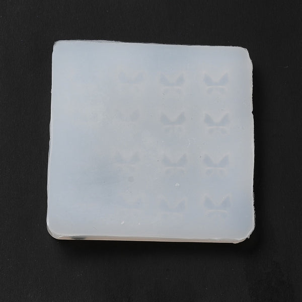 Silikonform Mini-Schmetterlinge 56x56x7mm