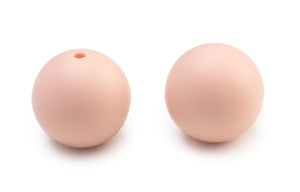 Silikonperle, lebensmittelecht, umweltfreundlich, 20 mm, 1 Stück