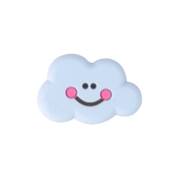 Silikonperle Wolke 30x20x8mm 1 Stk.