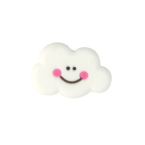 Silikonperle Wolke 30x20x8mm 1 Stk.
