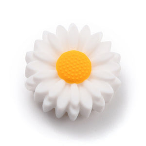 Silikonperlen Blumen 22x8,5mm Lebensmittelqualität 1 Stück