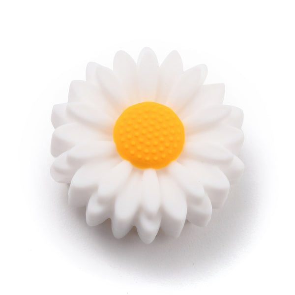 Silikonperlen Blumen 22x8,5mm Lebensmittelqualität 1 Stück