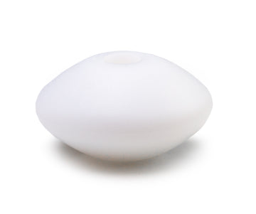 Silikonperle Linse 12x6~7mm 4 Stück