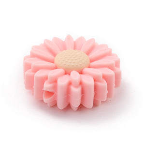Silikonperlen Blumen 22x8,5mm Lebensmittelqualität 1 Stück