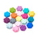 Silikonperle Blume lebensmittelecht 14x13x6mm verschiedene Farben 1 Stück