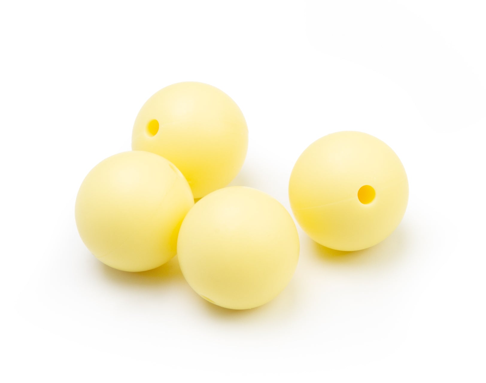 Silikonperlen 15mm Lebensmittelqualität 4 Stück