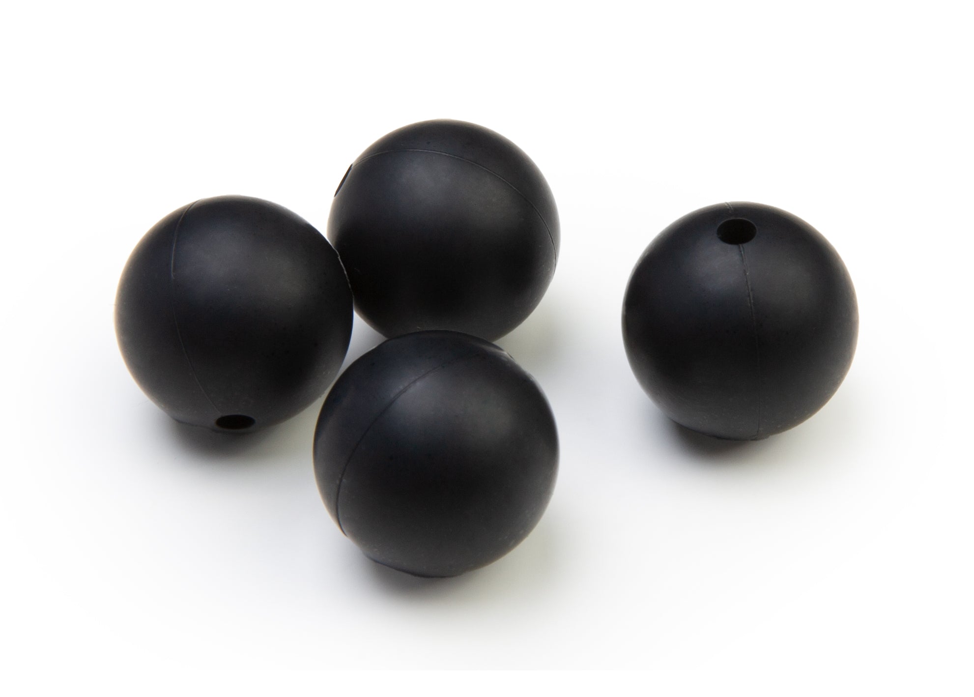 Silikonperlen 15mm Lebensmittelqualität 4 Stück