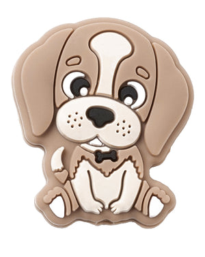 Silikonperle Hund 28x25x9mm 1 Stück