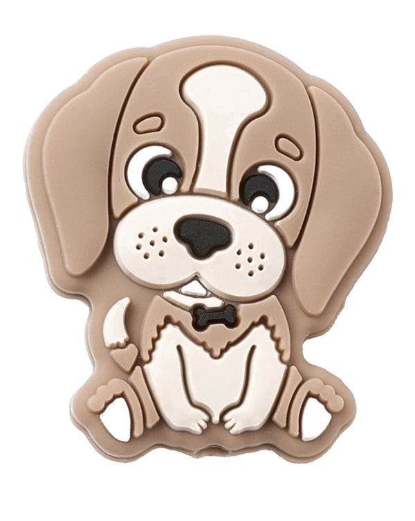 Silikonperle Hund 28x25x9mm 1 Stück