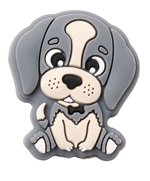 Silikonperle Hund 28x25x9mm 1 Stück