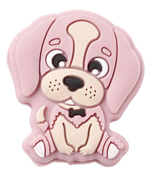 Silikonperle Hund 28x25x9mm 1 Stück
