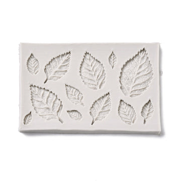 Silikonpressform Blätter 95x62x5mm Lebensmittelqualität