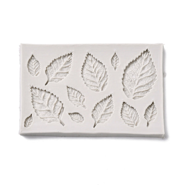 Silikonpressform Blätter 95x62x5mm Lebensmittelqualität