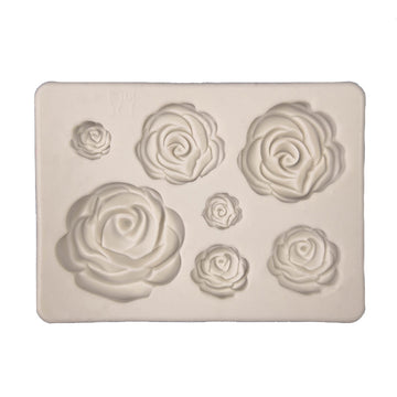 Silikonpressform Rosen 62x88mm Lebensmittelqualität
