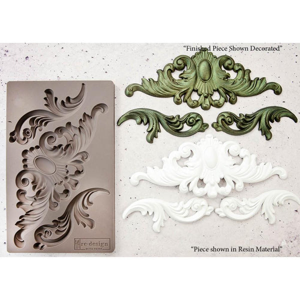 Silikon-Pressform Thorton Medaillon 12,7x20,3cm