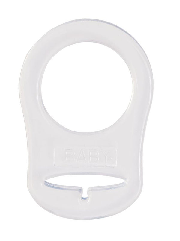 Silikonring für Schnullerketten Eco-friendly 48x32x3mm Loch 22mm 1 Stück