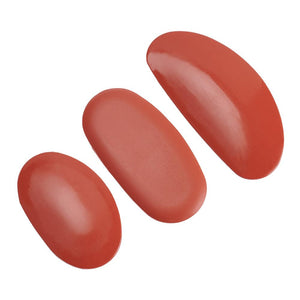 Silikonspachtel-Set oval 3 Stück