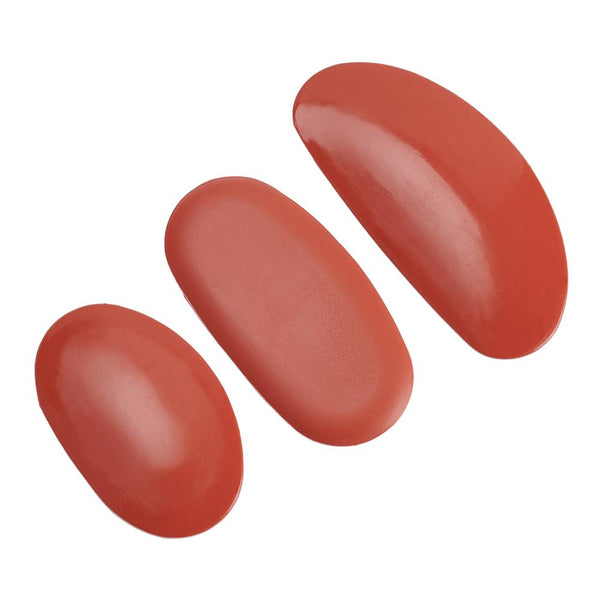 Silikonspachtel-Set oval 3 Stück