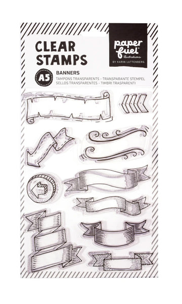 Silikonstempel A5 Banner