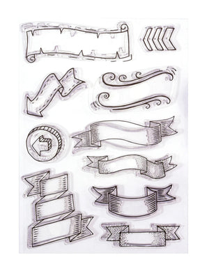 Silikonstempel A5 Banner