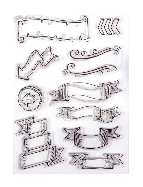 Silikonstempel A5 Banner