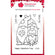 Silikonstempel Waldgnom-Pärchen Woodware Craft Collection 10,5x14,5cm Valentine Gnome