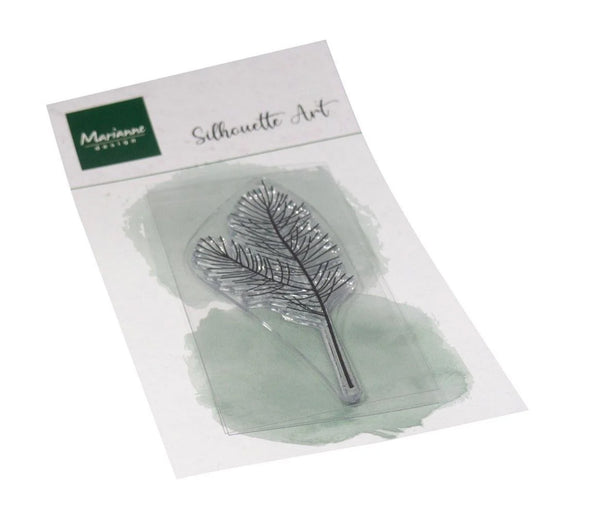 Silikonstempel Zweige Natur Marianne Design 32x78mm
