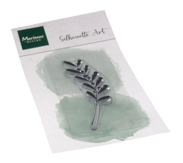 Silikonstempel Zweige Natur Marianne Design 32x78mm