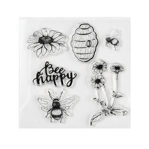 Silikonstempel Bienen 