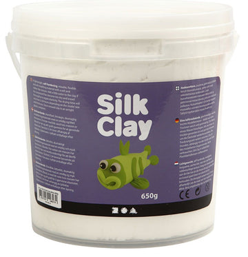 Silk Clay® Modelliermasse weiß 650g / Eimer