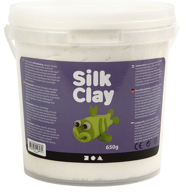 Silk Clay® Modelliermasse weiß 650g / Eimer