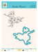 Snellen Design Silikonstempel und Stanzschablone Kirschblüten 8x8cm