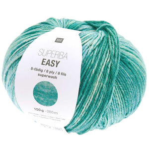 Rico Superba Easy Sockenwolle 8-fädig Spray-Print 150g 250m