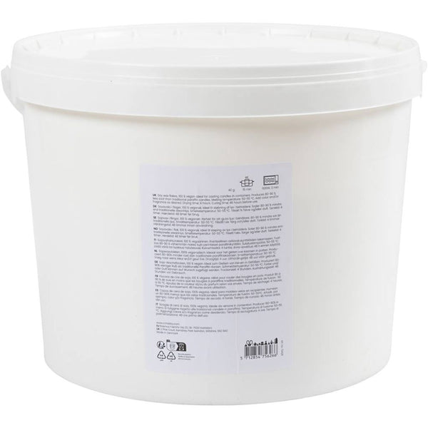 Sojawachs in Flocken 100% vegan 5kg / Kübel