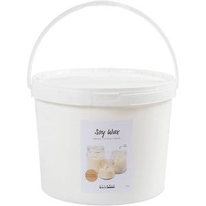 Sojawachs in Flocken 100% vegan 5kg / Kübel