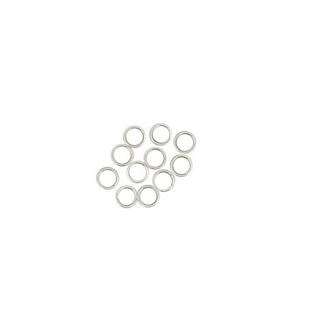 Spaltringe silber 9mm 10 Stück / Packung