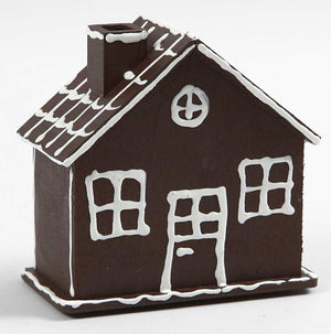 Spardose Haus Sperrholz mit Kunststoffstopfen 10x10x5,4cm 1 Stück