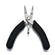 Mini-Diagonalzange aus Edelstahl Spitzzange 10x5,2x1,3cm schwarz