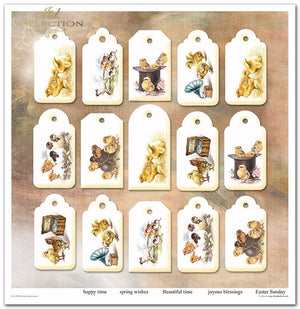 Spring Impressions Papier-Set 320x310mm 200g 10 Blatt