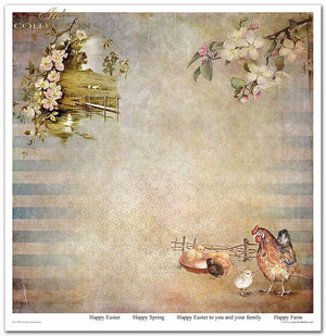 Spring Impressions Papier-Set 320x310mm 200g 10 Blatt