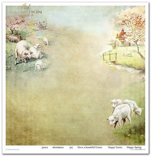 Spring Impressions Papier-Set 320x310mm 200g 10 Blatt